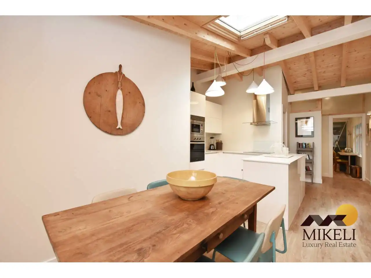 Cocina de Piso de alquiler en Santander con Calefacción, Jardín privado y Terraza