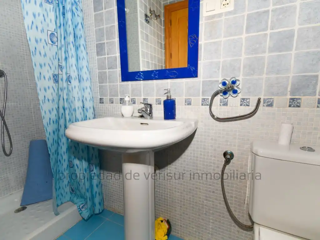 Badezimmer von Maisonette zur Miete in Águilas mit Klimaanlage, Möbliert und Ofen