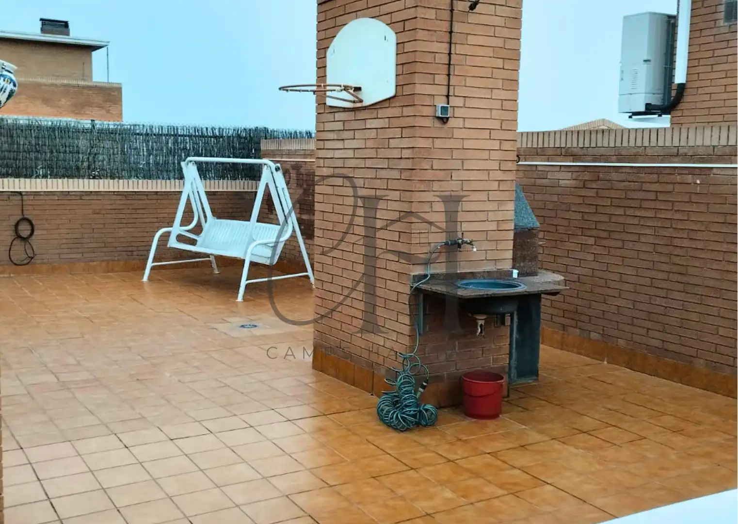 Terrace of Flat for sale in Viladecans  with Air Conditioner, Heating and Parquet flooring