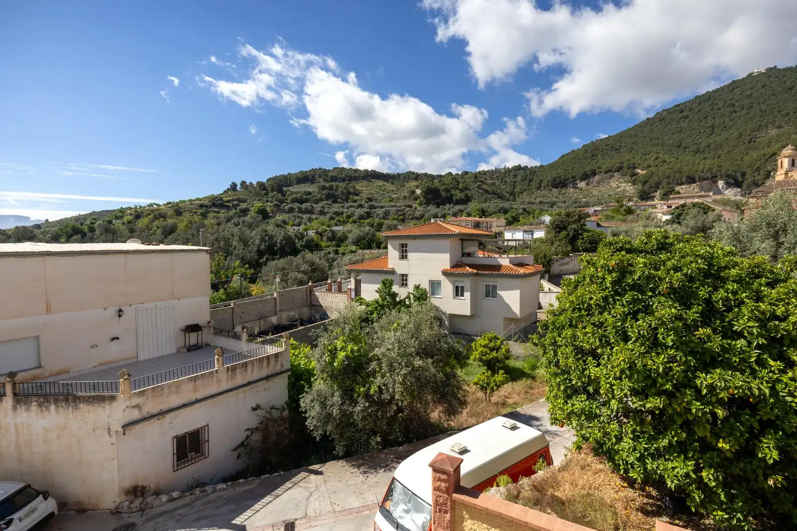 Vista exterior de Casa adosada en venda en El Pinar