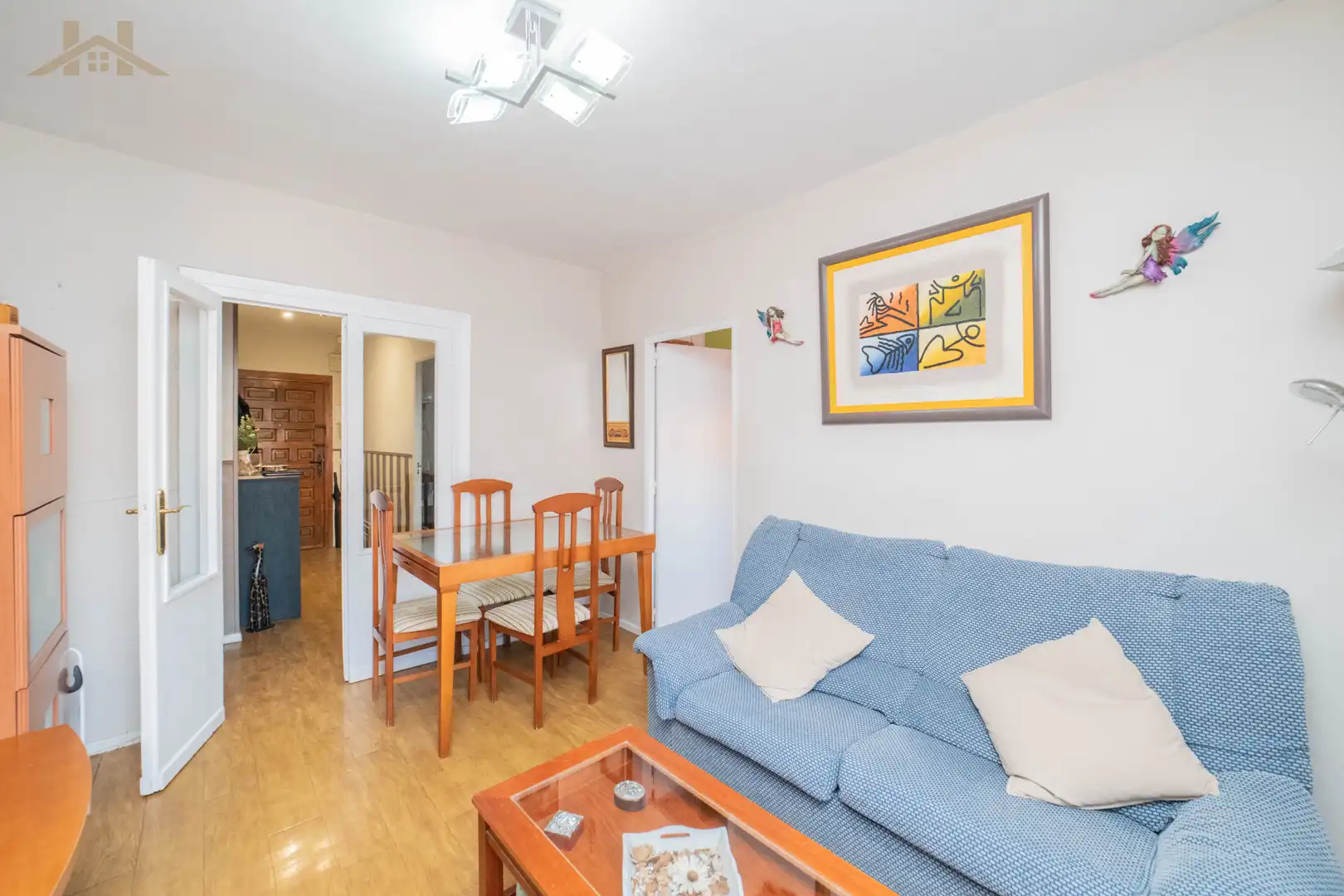 Sala de estar de Piso en venta en Villaviciosa de Odón con Calefacción y Balcón