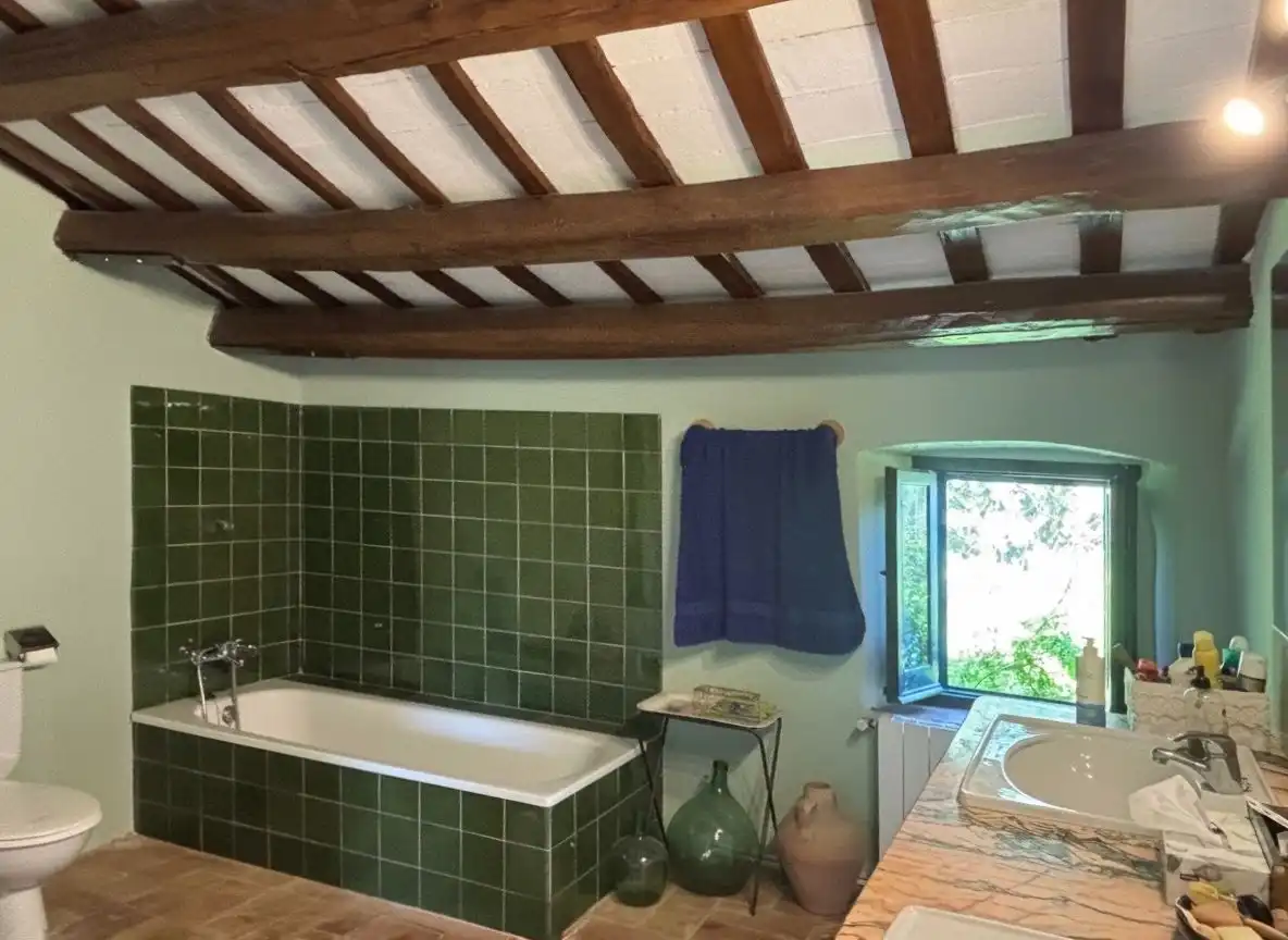 Bathroom of Country homes for sale in Corçà  with Heating, Private garden and Terrace