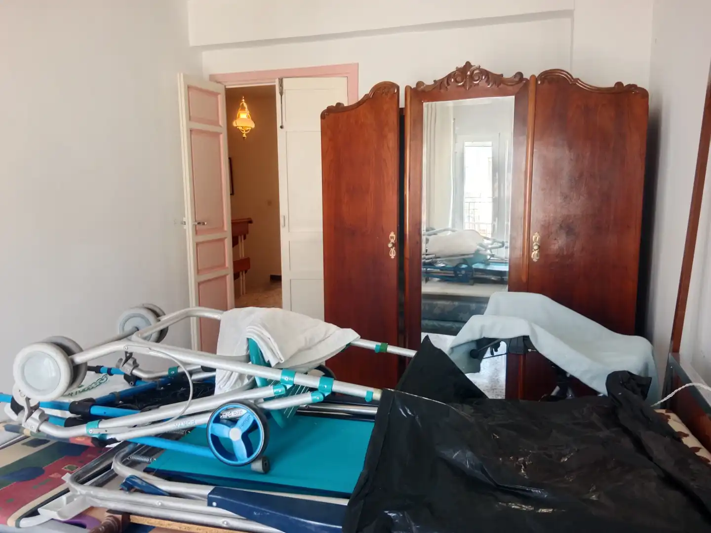 Bedroom of Detached homes for sale in Villanueva de la Reina  with Air Conditioner and Balcony