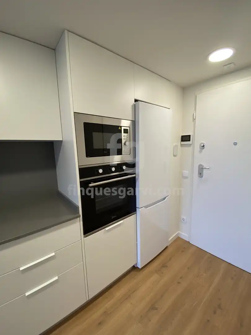 Cocina de Piso de alquiler en Mataró con Aire acondicionado, Calefacción y Terraza