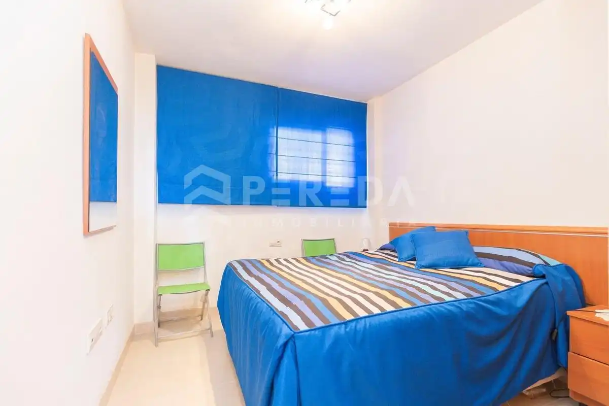 Bedroom of Flat for sale in Roquetas de Mar  with Air Conditioner, Terrace and Furnished