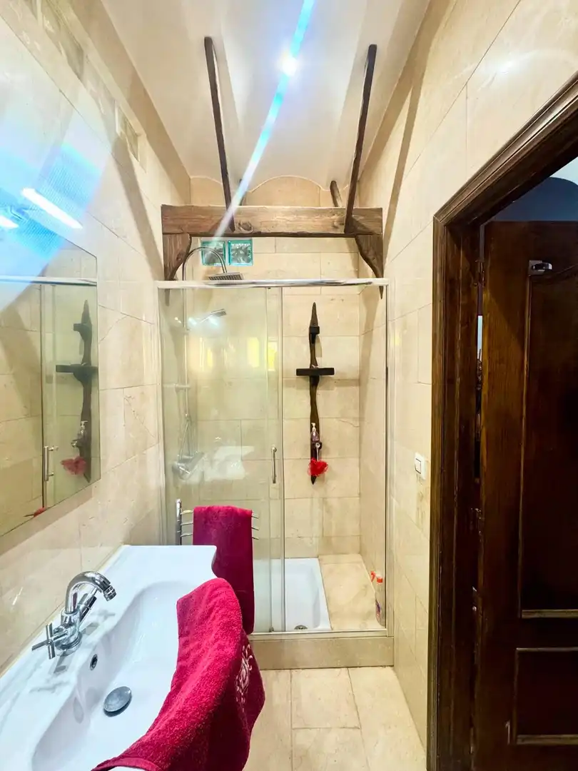 Bany de Casa o xalet en venda en Elche / Elx amb Aire condicionat, Jardí privat i Terrassa