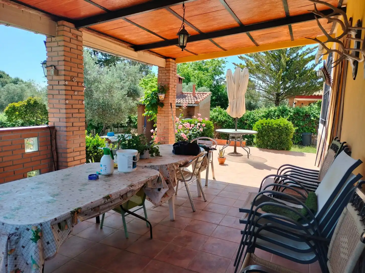 Jardín de Casa o chalet en venta en Almodóvar del Campo con Aire acondicionado, Calefacción y Terraza