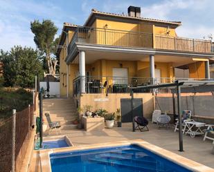 Exterior view of Single-family semi-detached for sale in Turís  with Air Conditioner, Private garden and Terrace