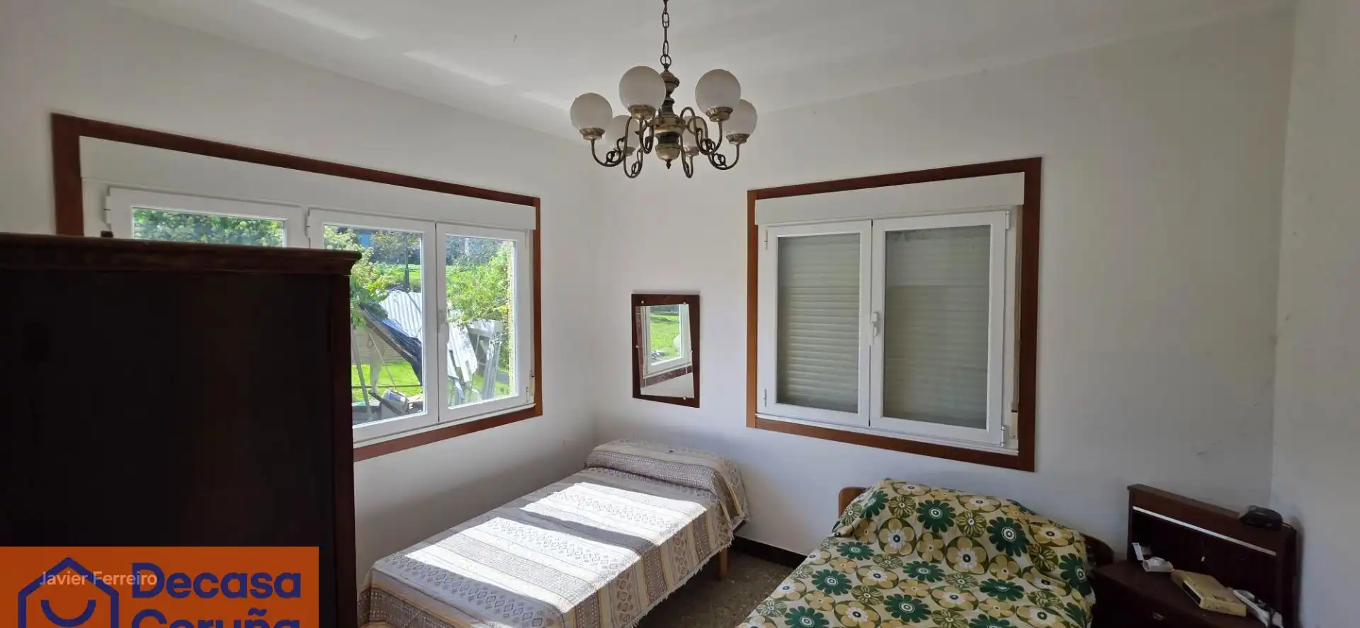 Bedroom of Houses for sale in Coirós  with Private garden, Storage room and Balcony