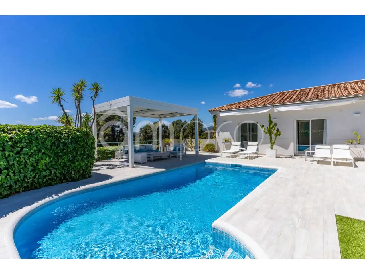 Swimming pool of Houses for sale in Sant Pere de Ribes  with Air Conditioner, Private garden and Terrace