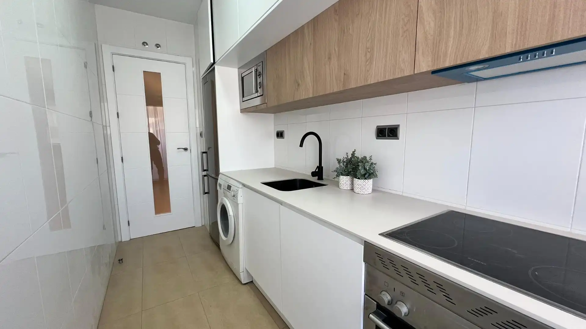 Cocina de Apartamento en venta en Los Alcázares con Aire acondicionado, Calefacción y Trastero