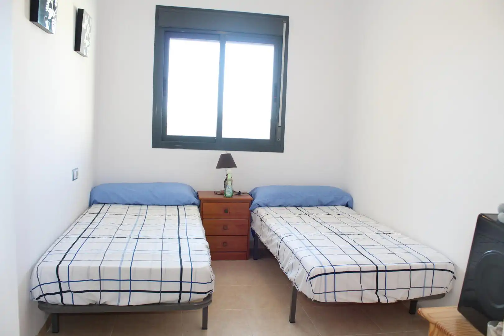 Bedroom of Apartments for sale in Vícar  with Air Conditioner, Terrace and Swimming Pool