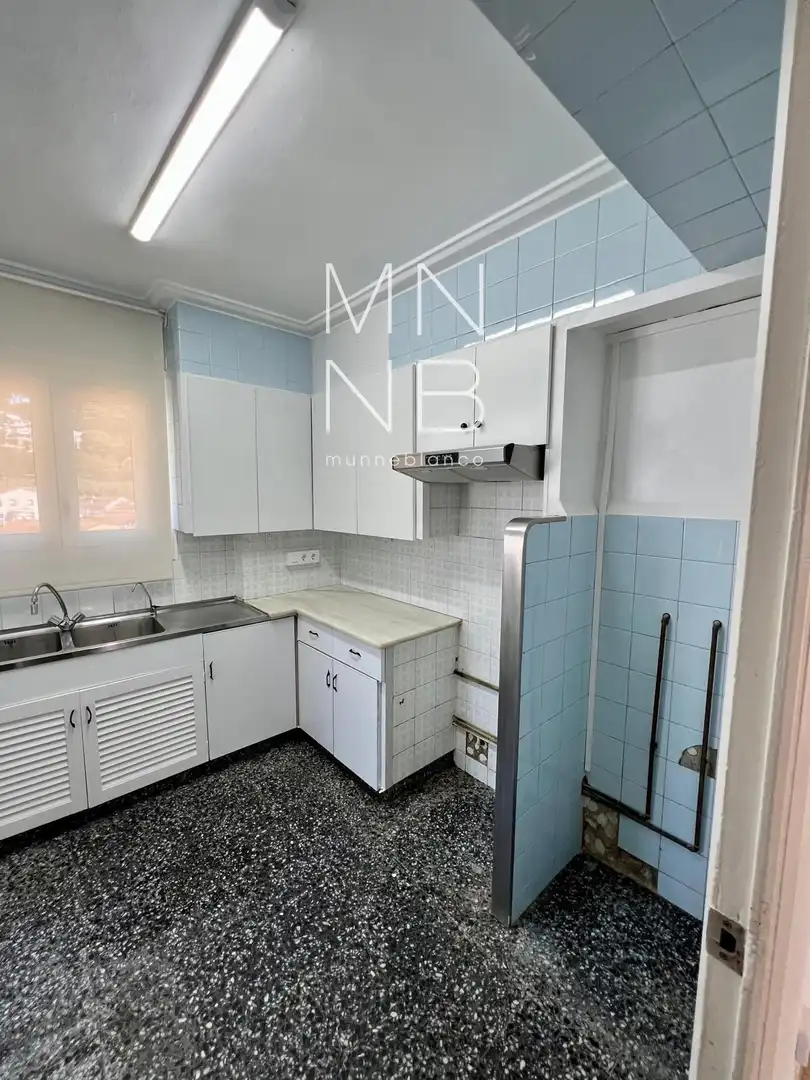 Kitchen of Flat for sale in Sant Andreu de Llavaneres  with Heating, Terrace and Furnished