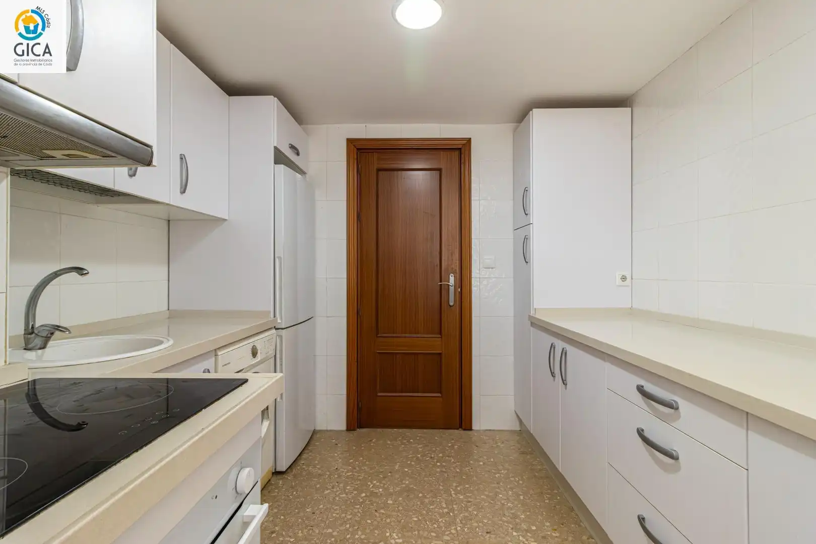 Kitchen of Flat for sale in Jerez de la Frontera  with Air Conditioner, Furnished and Community pool