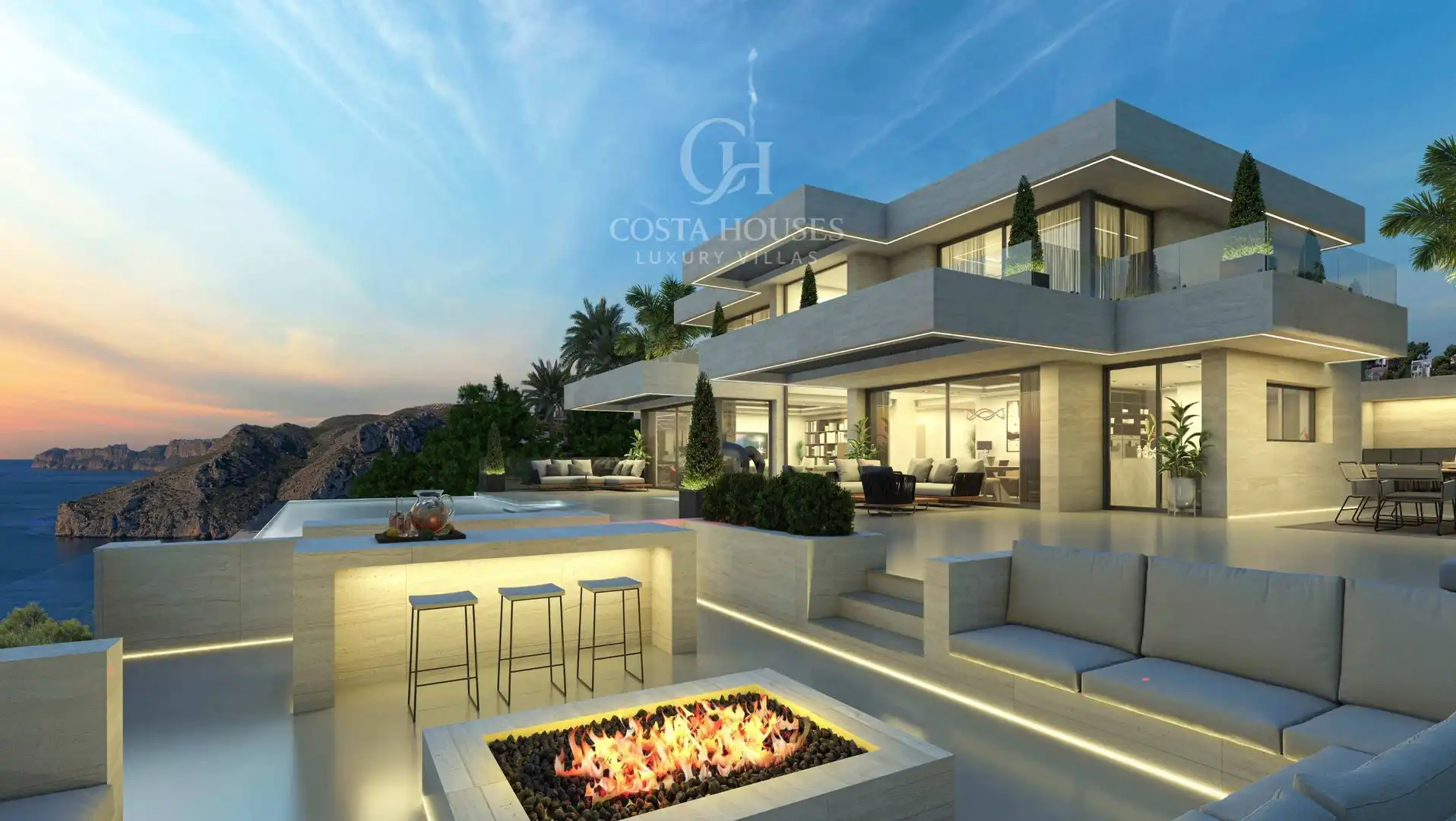 Terraza de Casa o chalet en venta en Jávea / Xàbia con Aire acondicionado, Jardín privado y Terraza