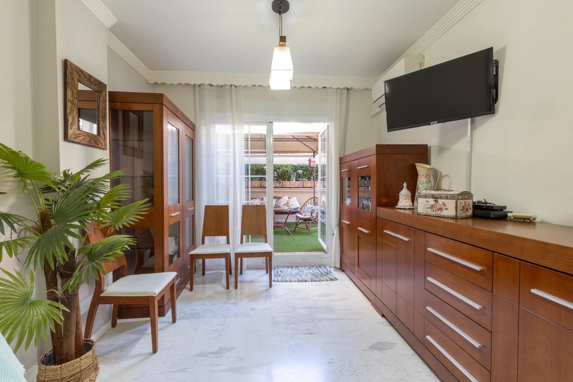 Garden of Flat for sale in Churriana de la Vega  with Terrace and Furnished