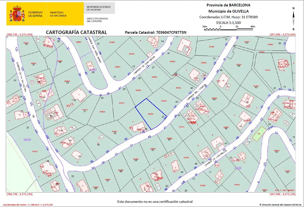 Residencial en venta en Olivella