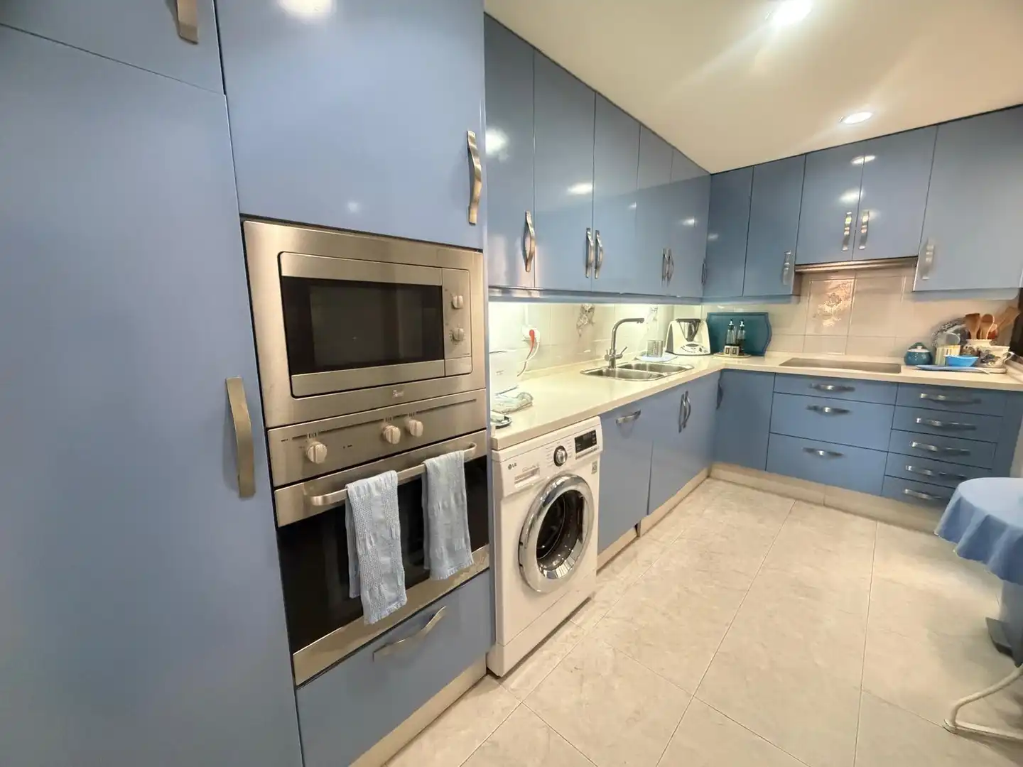 Küche von Wohnung zum Verkauf in Águilas mit Terrasse, Abstellraum und Möbliert