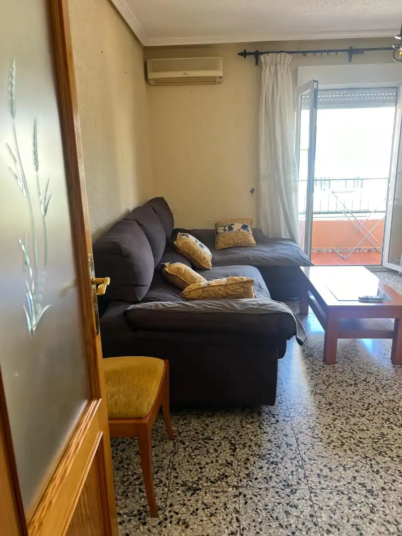 Sala de estar de Piso para compartir en San Vicente del Raspeig / Sant Vicent del Raspeig con Aire acondicionado, Amueblado y Horno