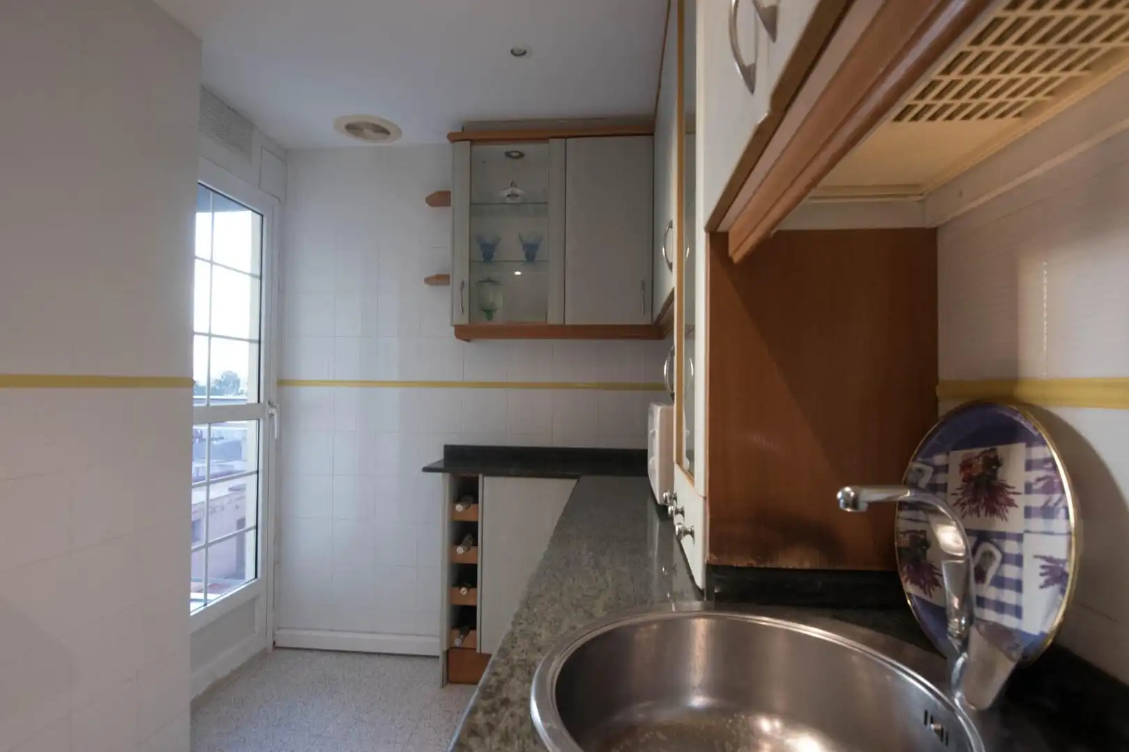 Küche von Wohnung zur Miete in Murcia mit Heizung, Parkett und Terrasse