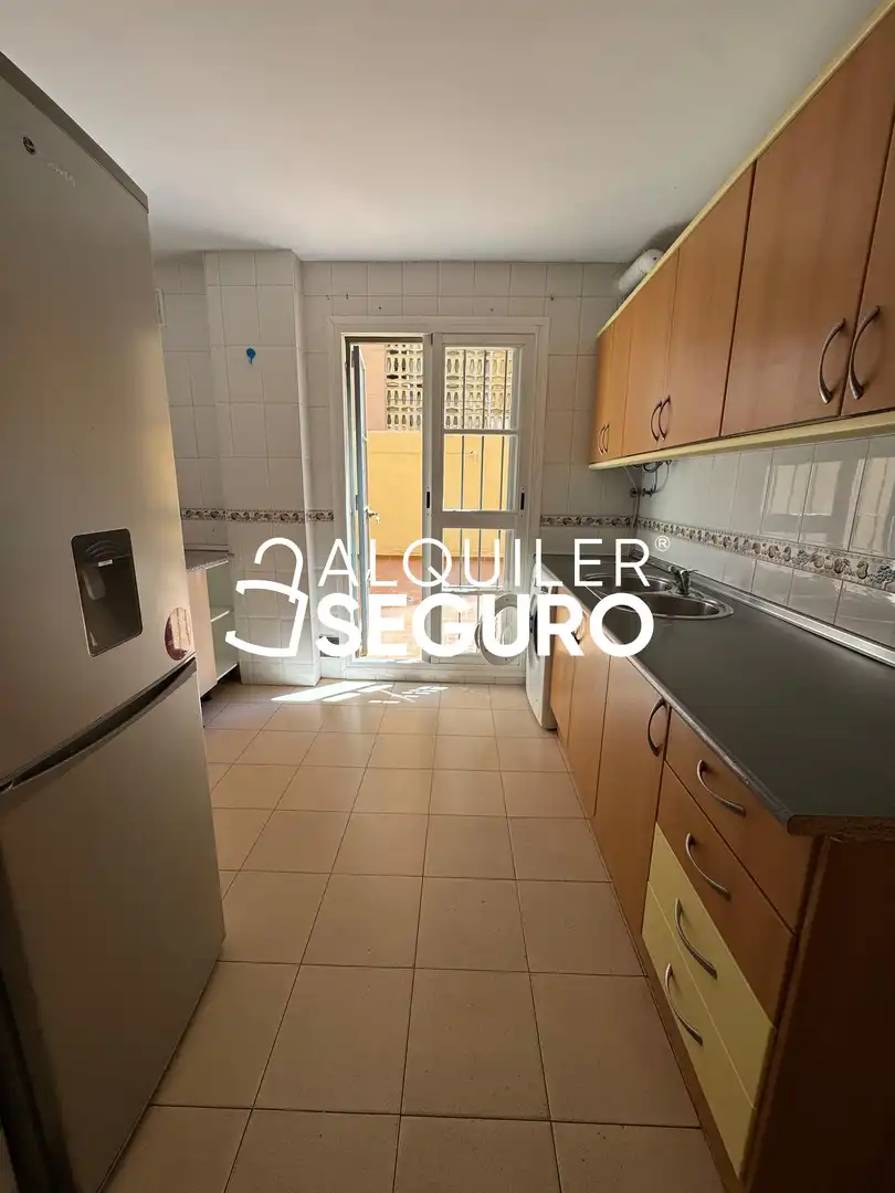 Küche von Wohnung zur Miete in Málaga mit Terrasse