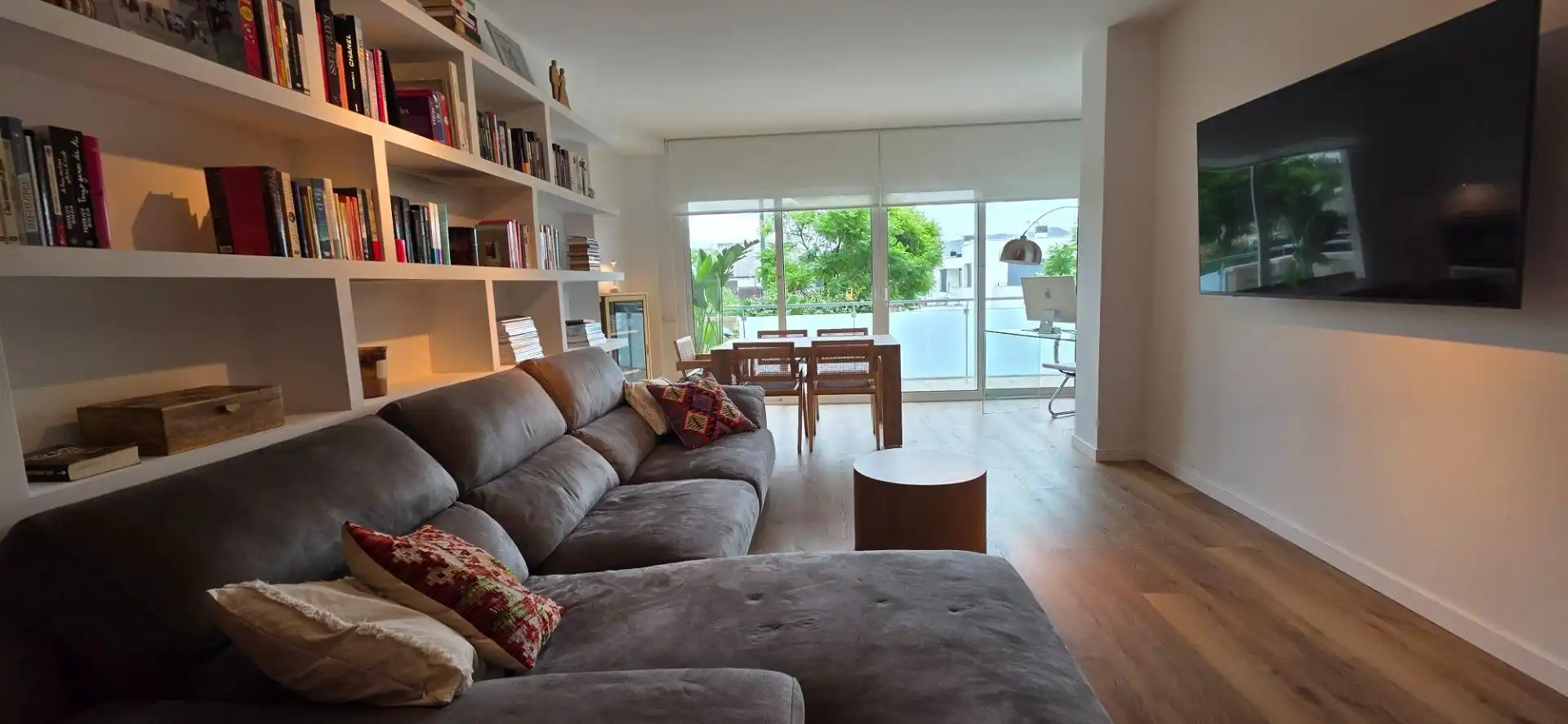 Sala de estar de Apartamento en venta en Sitges con Aire acondicionado, Calefacción y Jardín privado