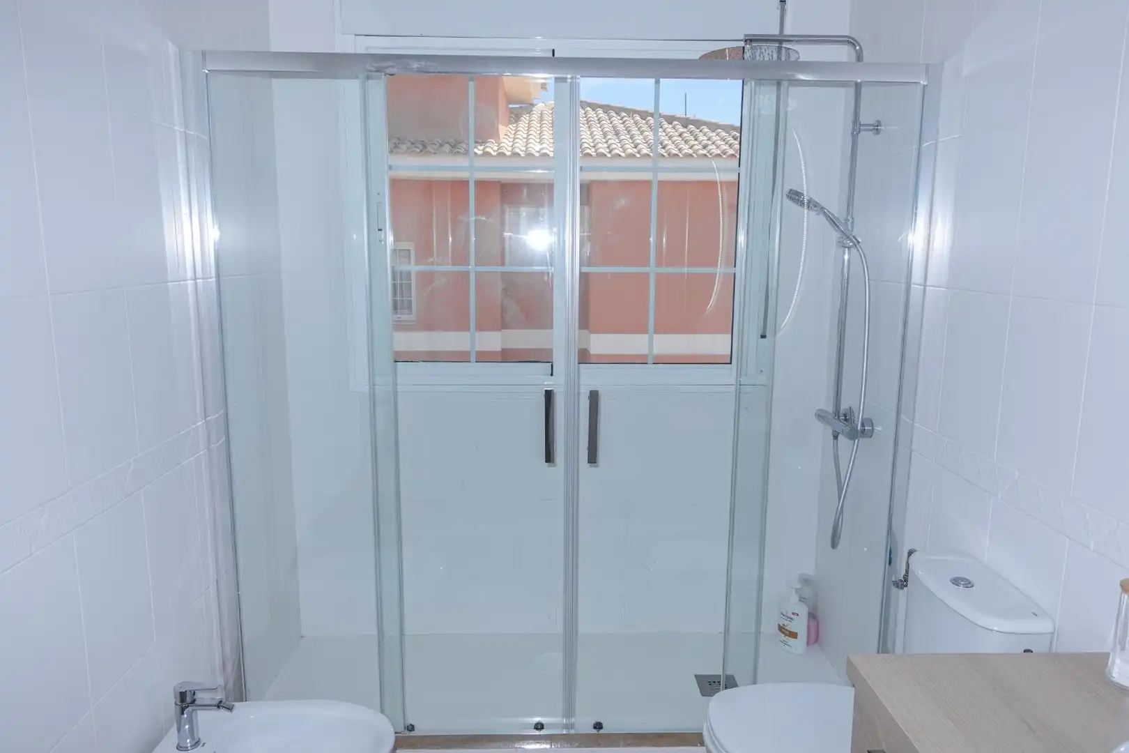 Bathroom of Houses for sale in La Manga del Mar Menor  with Air Conditioner, Heating and Private garden