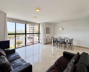 Sala d'estar de Apartament de lloguer en  Valencia Capital amb Aire condicionat i Terrassa