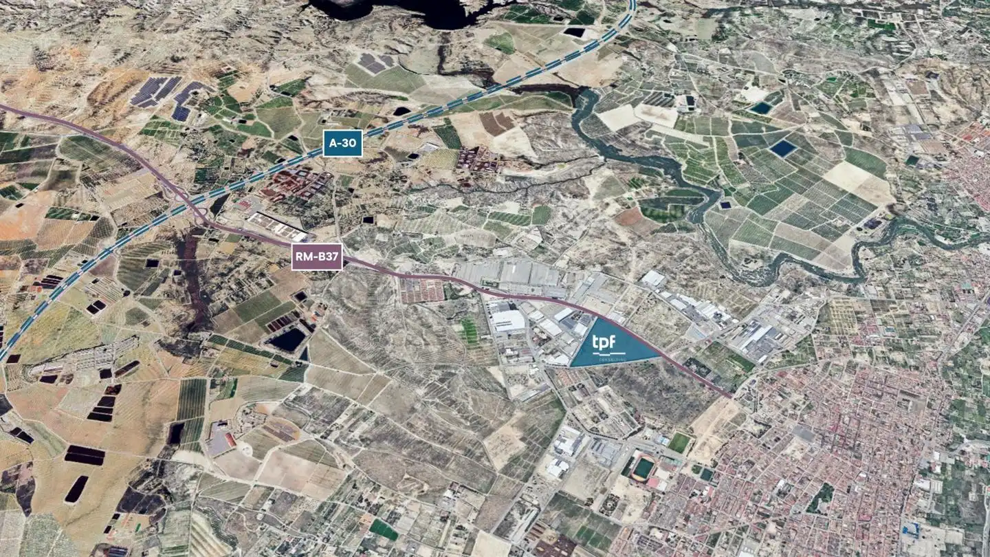 Exterior view of Industrial land for sale in Las Torres de Cotillas