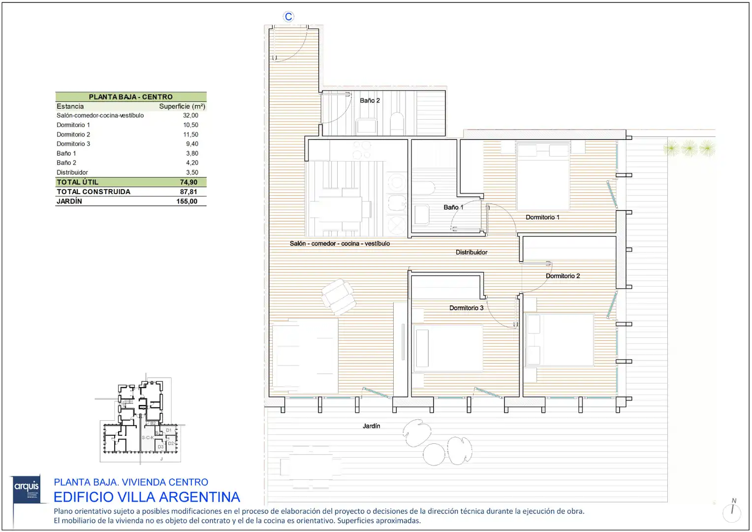 Apartments for sale in Labastida / Bastida  with Heating, Private garden and Parquet flooring