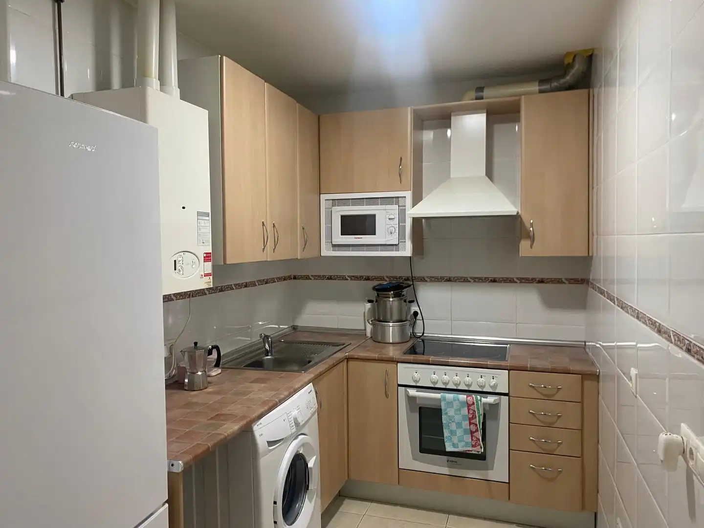 Cocina de Ático en venta en Medina de Rioseco con Calefacción, Terraza y Amueblado