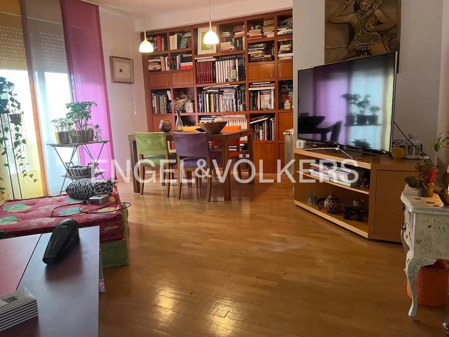 Sala de estar de Ático en venta en Carabanchel