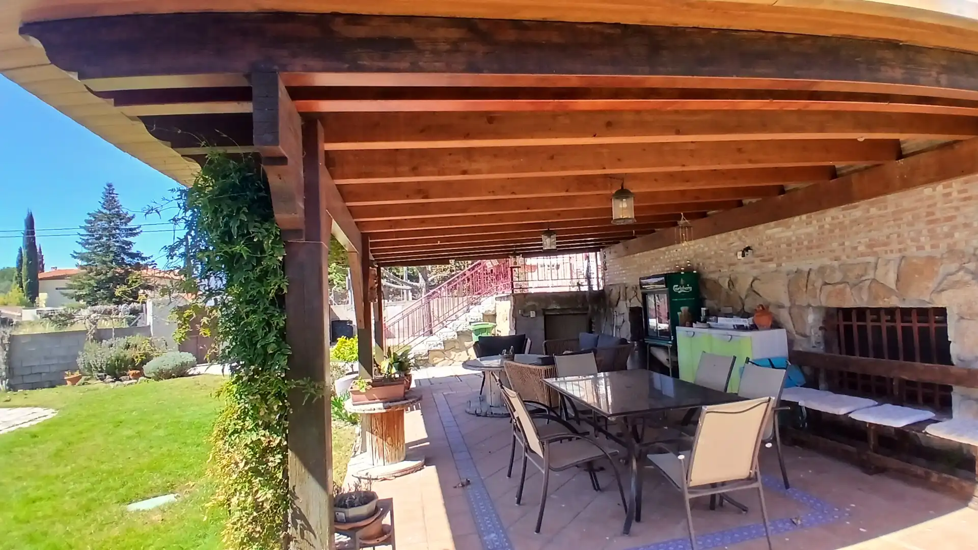 Terraza de Casa o chalet en venta en Guadarrama con Calefacción, Jardín privado y Trastero