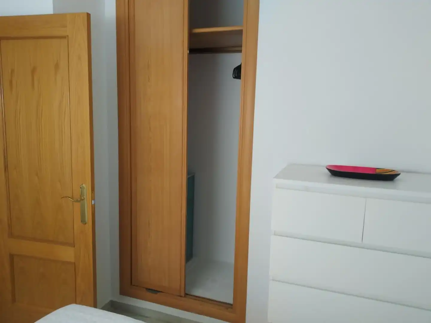 Schlafzimmer von Wohnung zur Miete in Málaga mit Möbliert