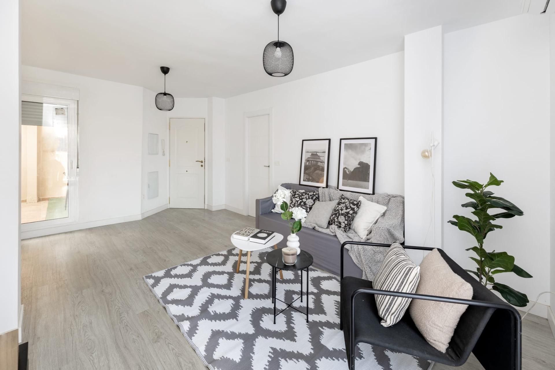 Sala d'estar de Pis en venda en Armilla amb Aire condicionat i Terrassa