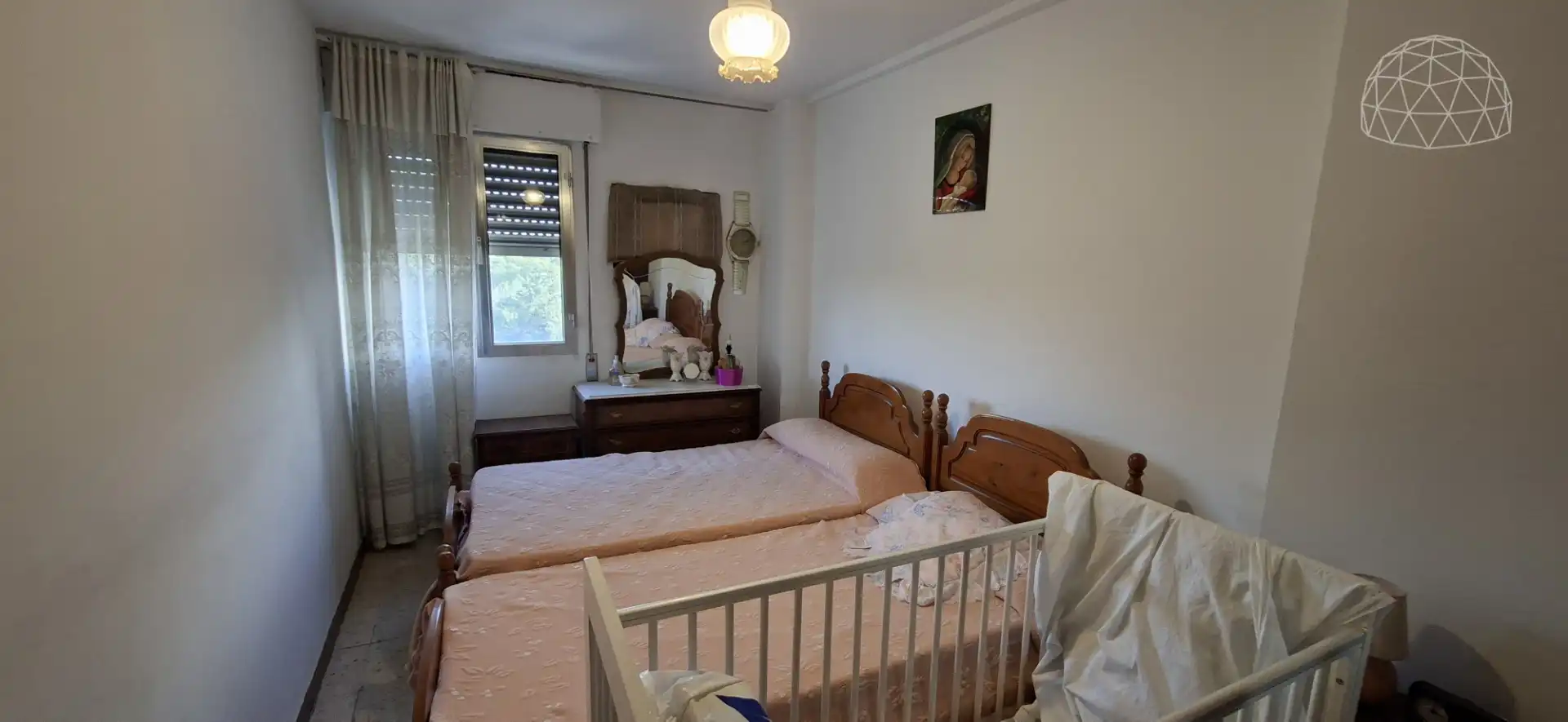 Schlafzimmer von Wohnung zum Verkauf in Sevilla mit Möbliert