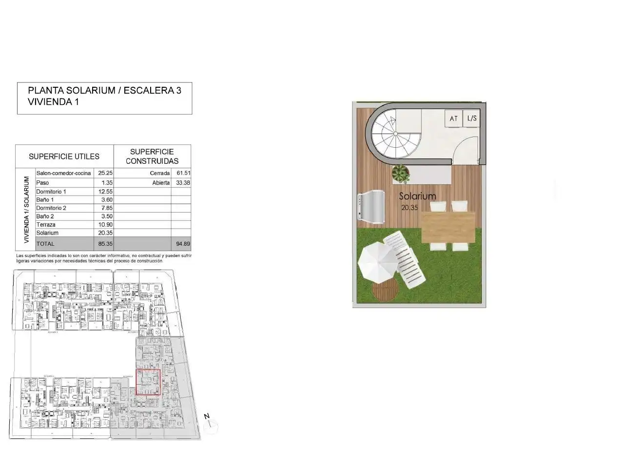 Penthouse with pool for sale in Santa Pola ciudad, imagen 9