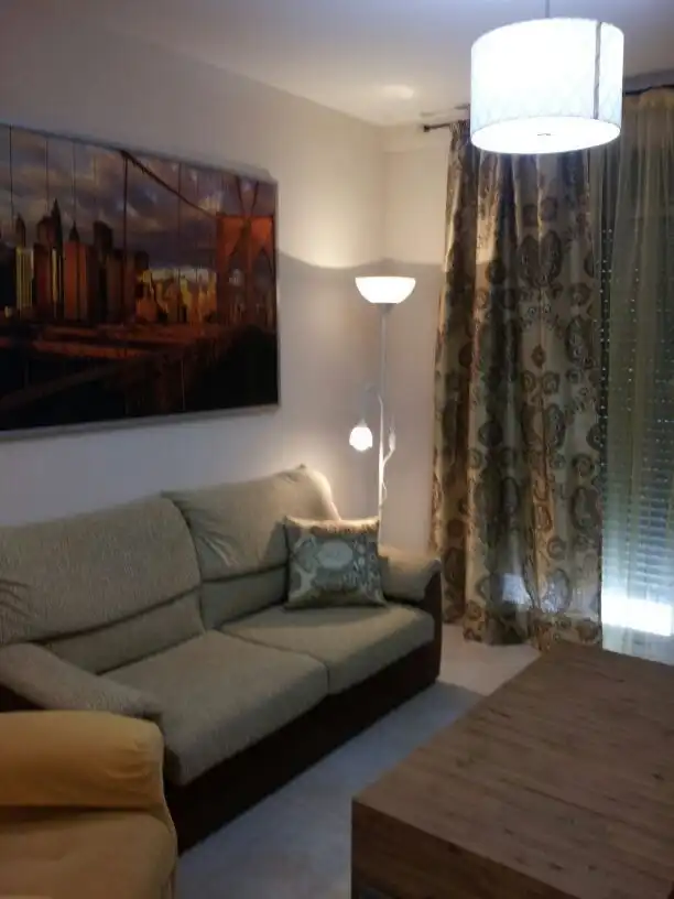 Living room of Flat for rent in Algeciras  with Furnished