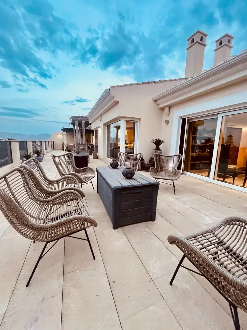 Terraza de Casa o chalet en venta en Cartagena con Aire acondicionado, Terraza y Amueblado