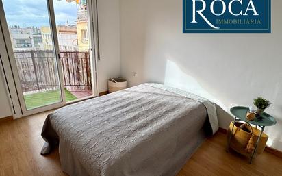 Bedroom of Flat for sale in  Barcelona Capital  with Parquet flooring, Terrace and Balcony