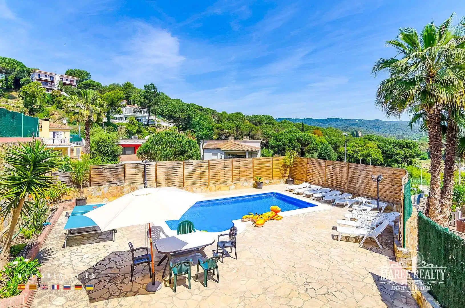 Piscina de Casa o xalet en venda en Lloret de Mar amb Aire condicionat, Calefacció i Jardí privat