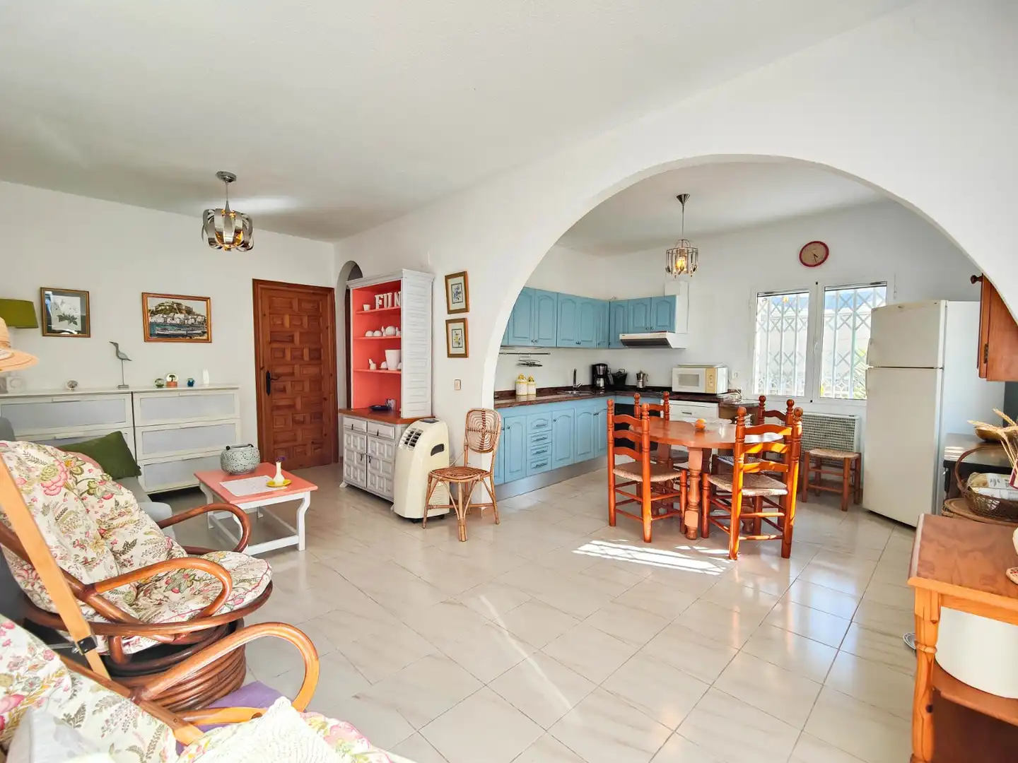 Cocina de Casa adosada en venta en Torrevieja con Aire acondicionado, Jardín privado y Terraza