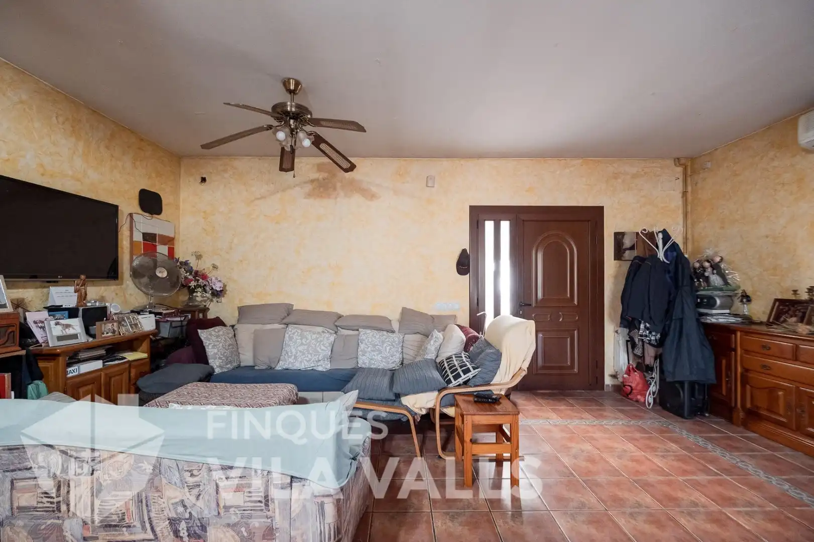 Sala d'estar de Finca rústica en venda en Sentmenat