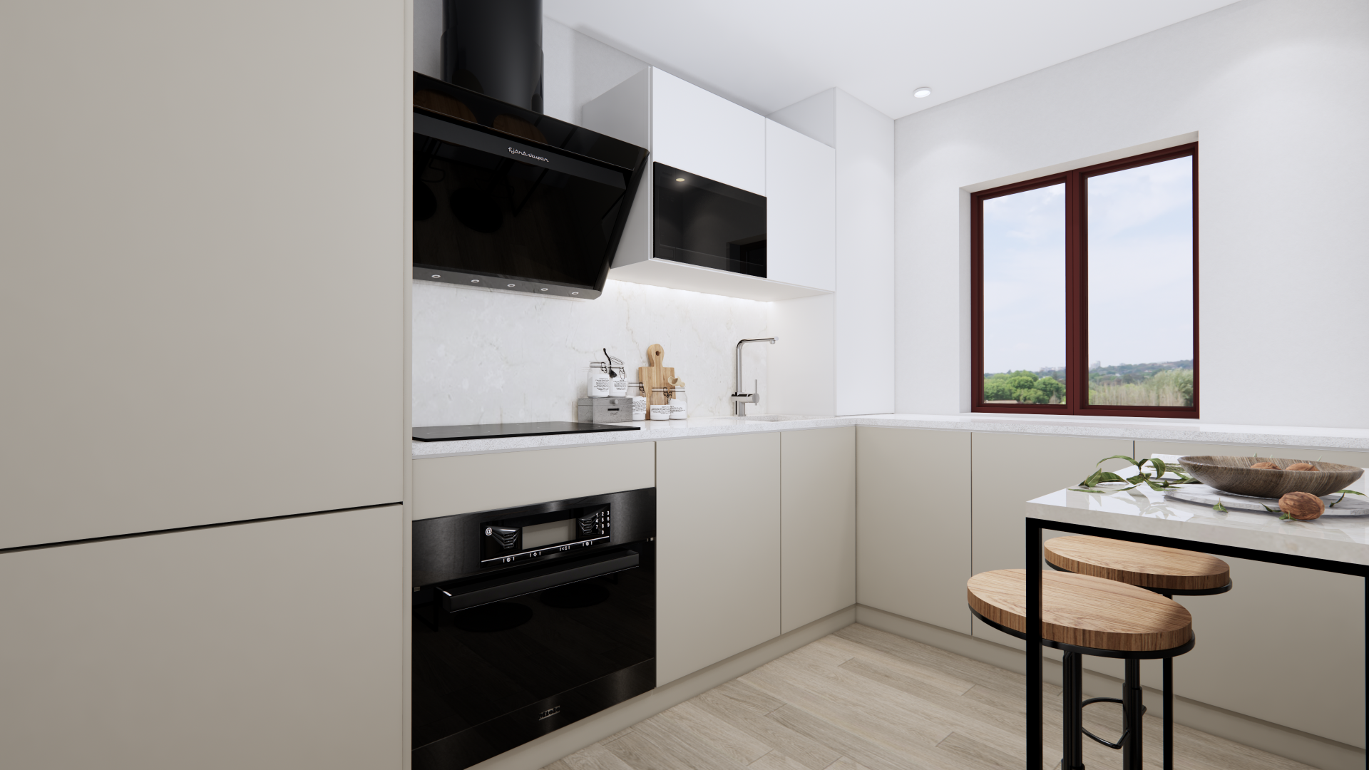 Kitchen of Apartment for sale in Estepona  with Air Conditioner, Terrace and Swimming Pool