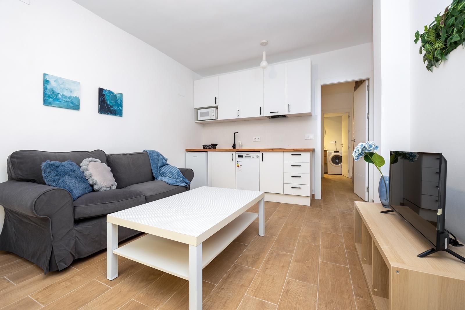 Living room of Apartment to rent in  Granada Capital  with Air Conditioner and Heating