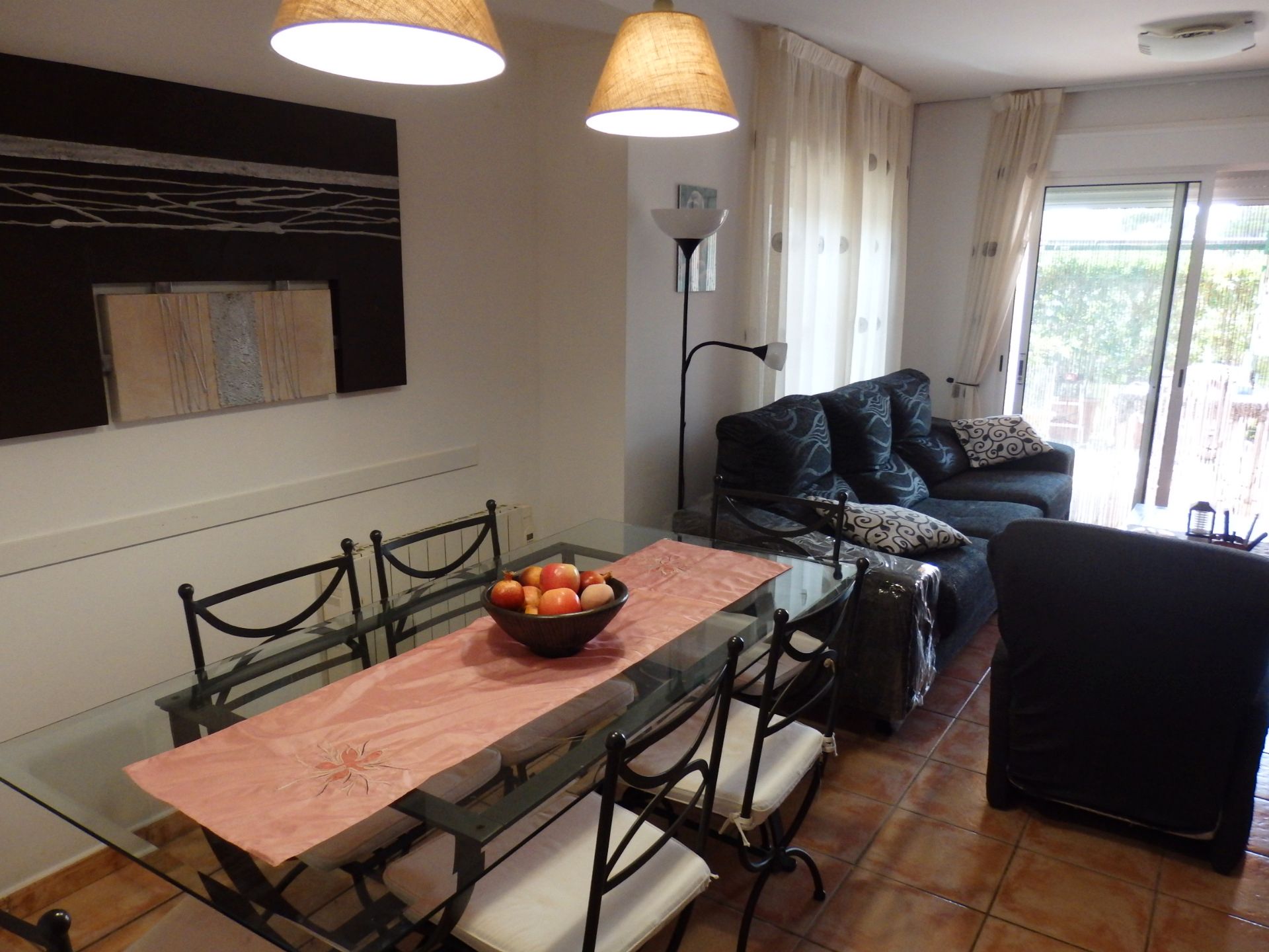 Living room of Single-family semi-detached for sale in Mont-roig del Camp  with Air Conditioner, Private garden and Terrace