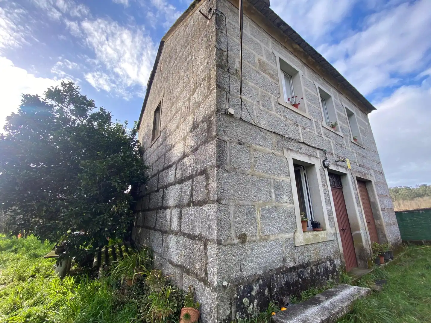 Vista exterior de Casa o chalet en venta en Caldas de Reis con Jardín privado