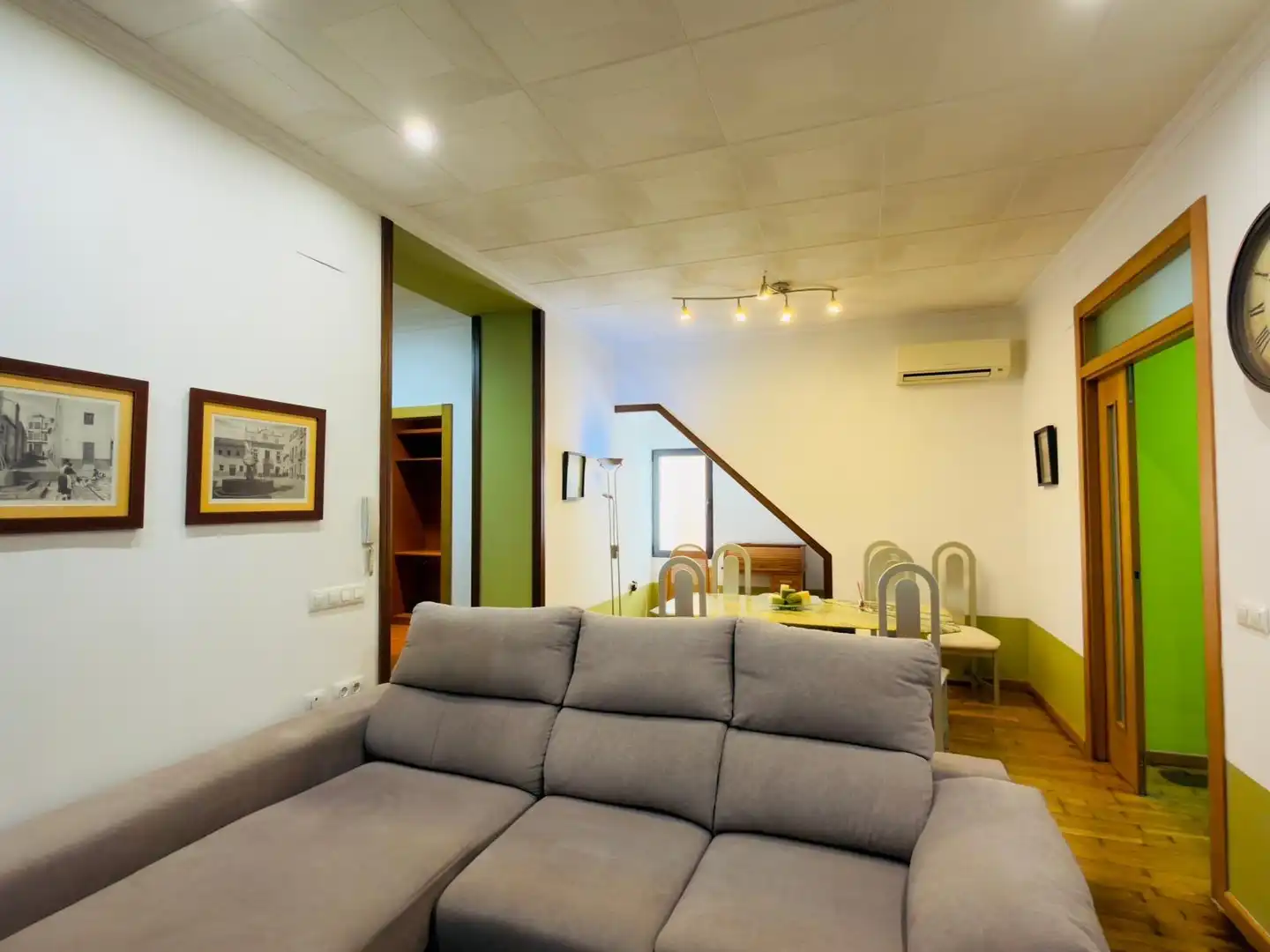Sala de estar de Casa o chalet en venta en La Llosa de Ranes con Aire acondicionado, Parquet y Terraza