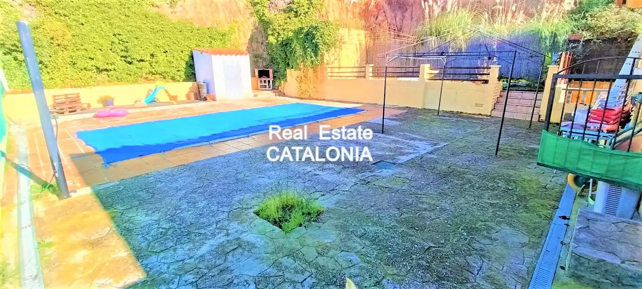 Exterior view of Houses for sale in Lloret de Mar  with Heating, Private garden and Terrace