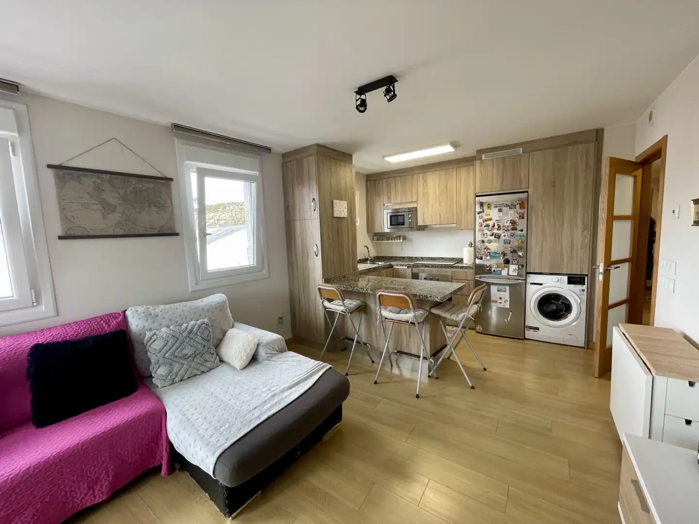 Sala de estar de Piso en venta en A Coruña Capital  con Calefacción